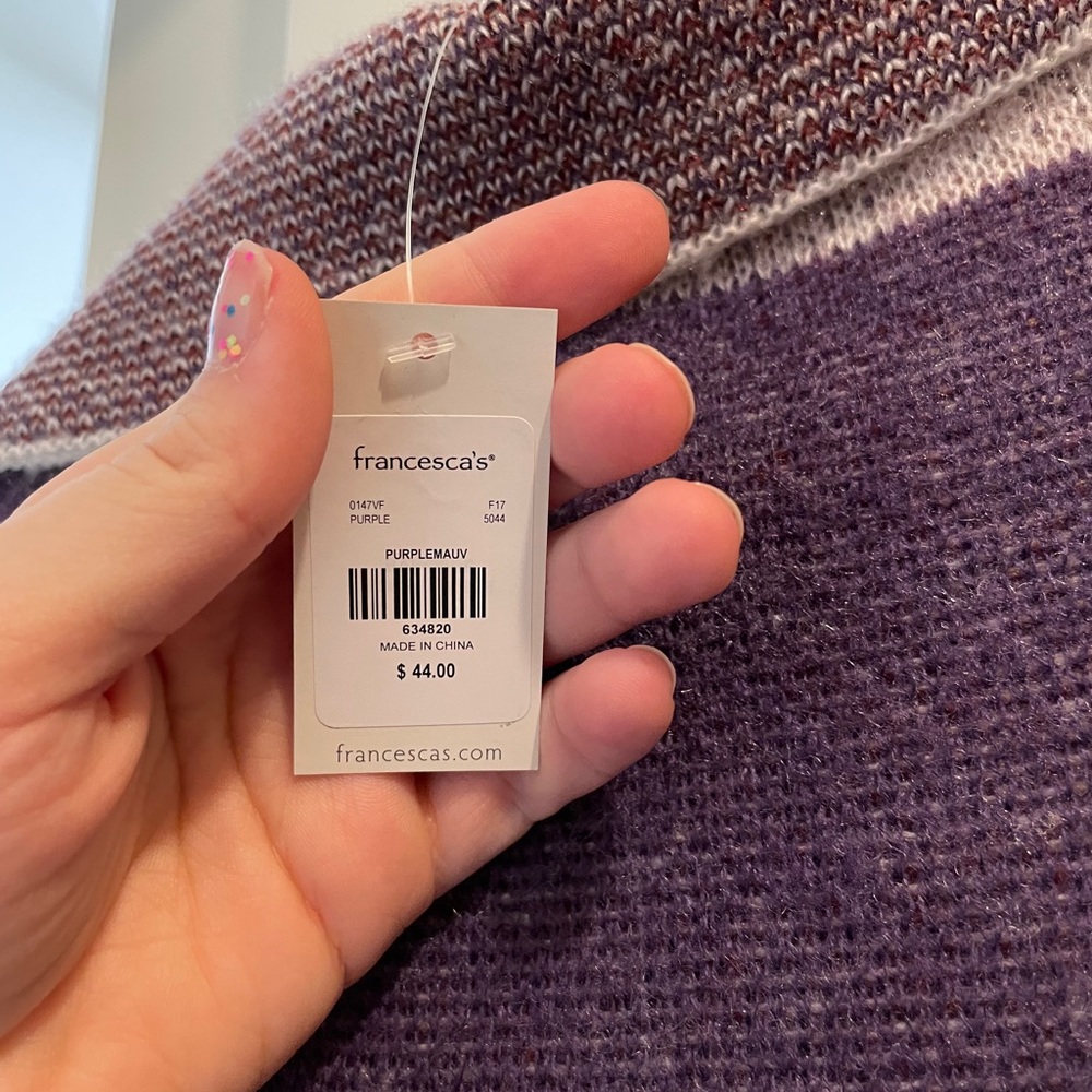 Francescas brand new sweater cardigan